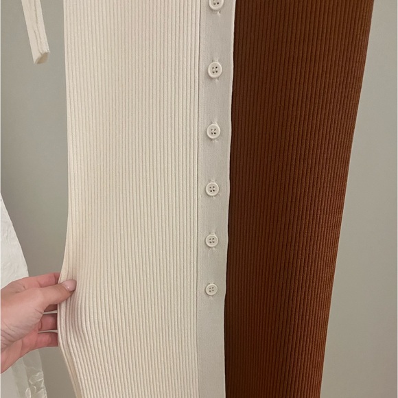 STAUD Shoko Sweater Cardigan Dress - Picture 8 of 9